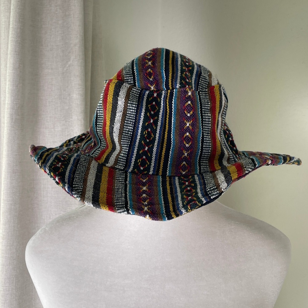 Flying High Footpath Trading Co Bucket Hat Unisex OS Multicolor Excellent Woven